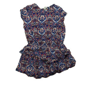 Spendid Girls Blue Florals Dress size: 4-5 Years